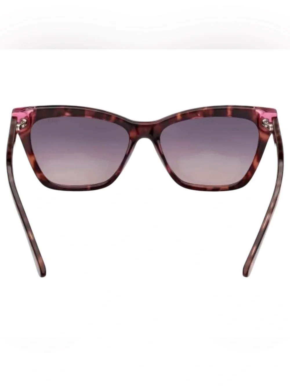 New with case and cloth Guess Tortoise and Pink Sunglasses